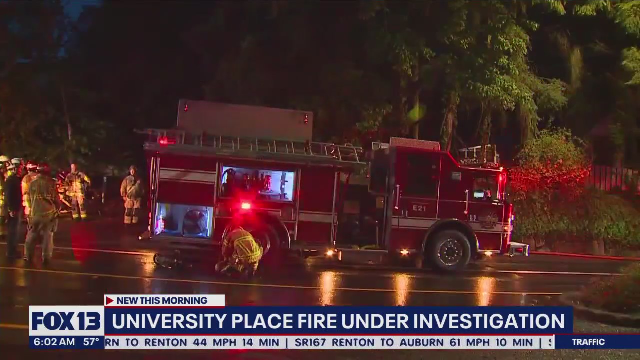 University Place fire under investigation | FOX 13 Seattle