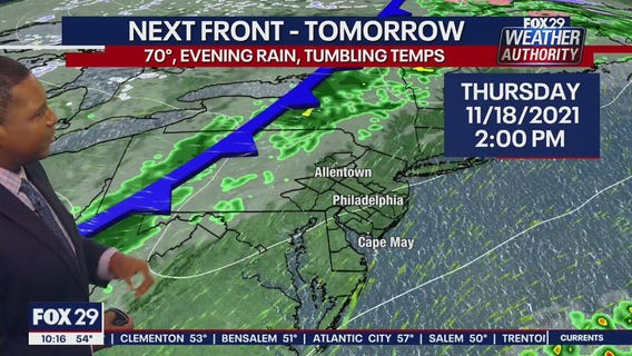 Weather Authority: Wednesday 10 p.m. update