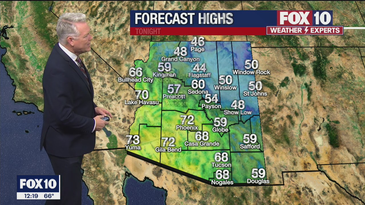Noon Weather Forecast - 1/11/22