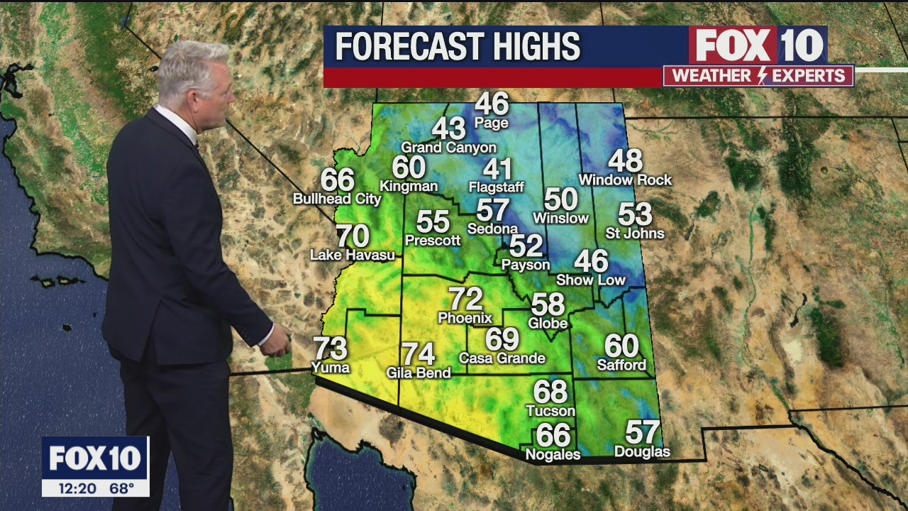 Noon Weather Forecast - 1/10/22