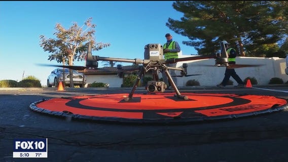 SRP maintenance team gets help from drones during inspections