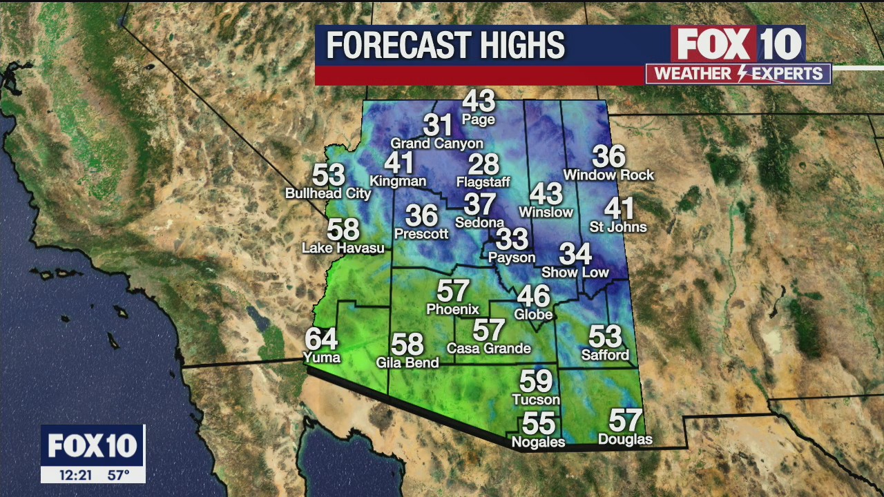 Noon Weather Forecast - 12/28/21