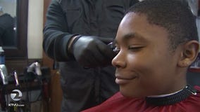 Free haircuts for Richmond kids on police department's tab