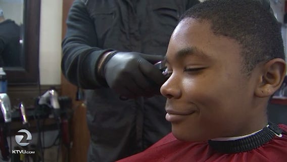 Free haircuts for Richmond kids on police department's tab