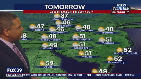 Weather Authority: 11 p.m. Tuesday forecast