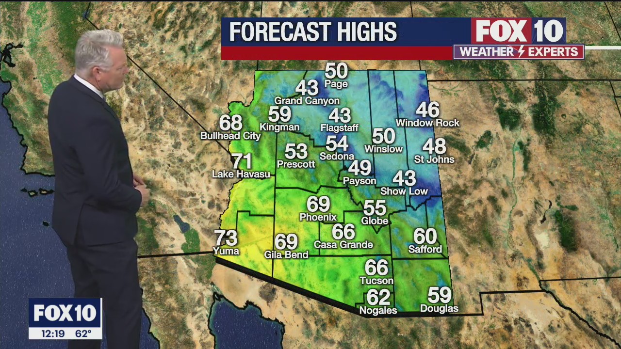 Noon Weather Forecast - 1/19/22