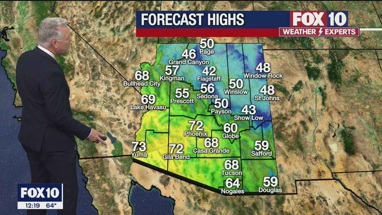 Noon Weather Forecast - 1/20/22