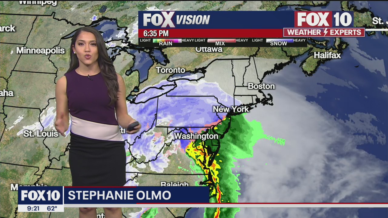 Evening Weather Forecast - 1/16/2022