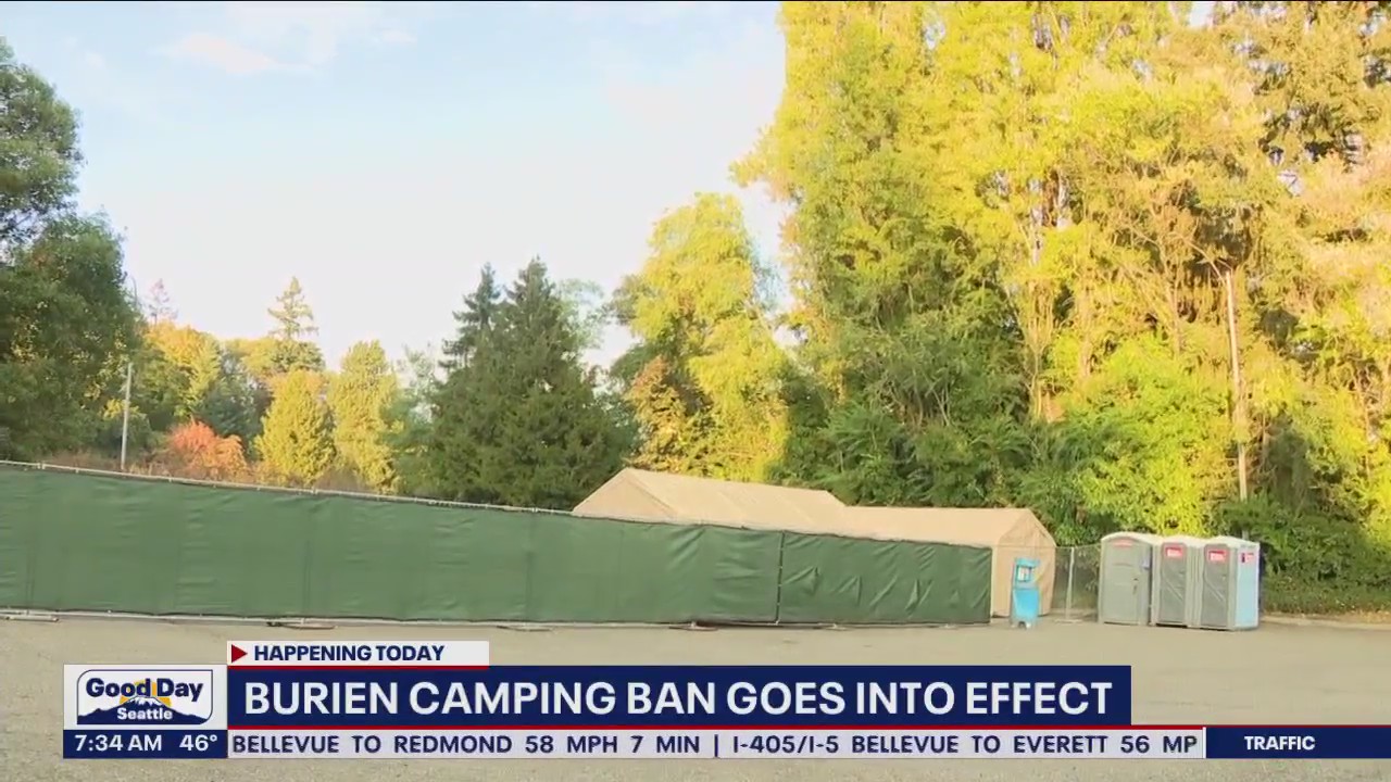 Burien camping ban goes into effect