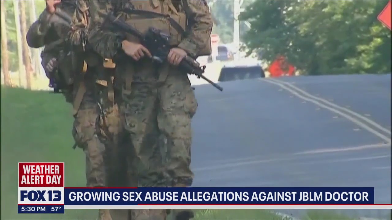Growing sex abuse allegations against JBLM doctor
