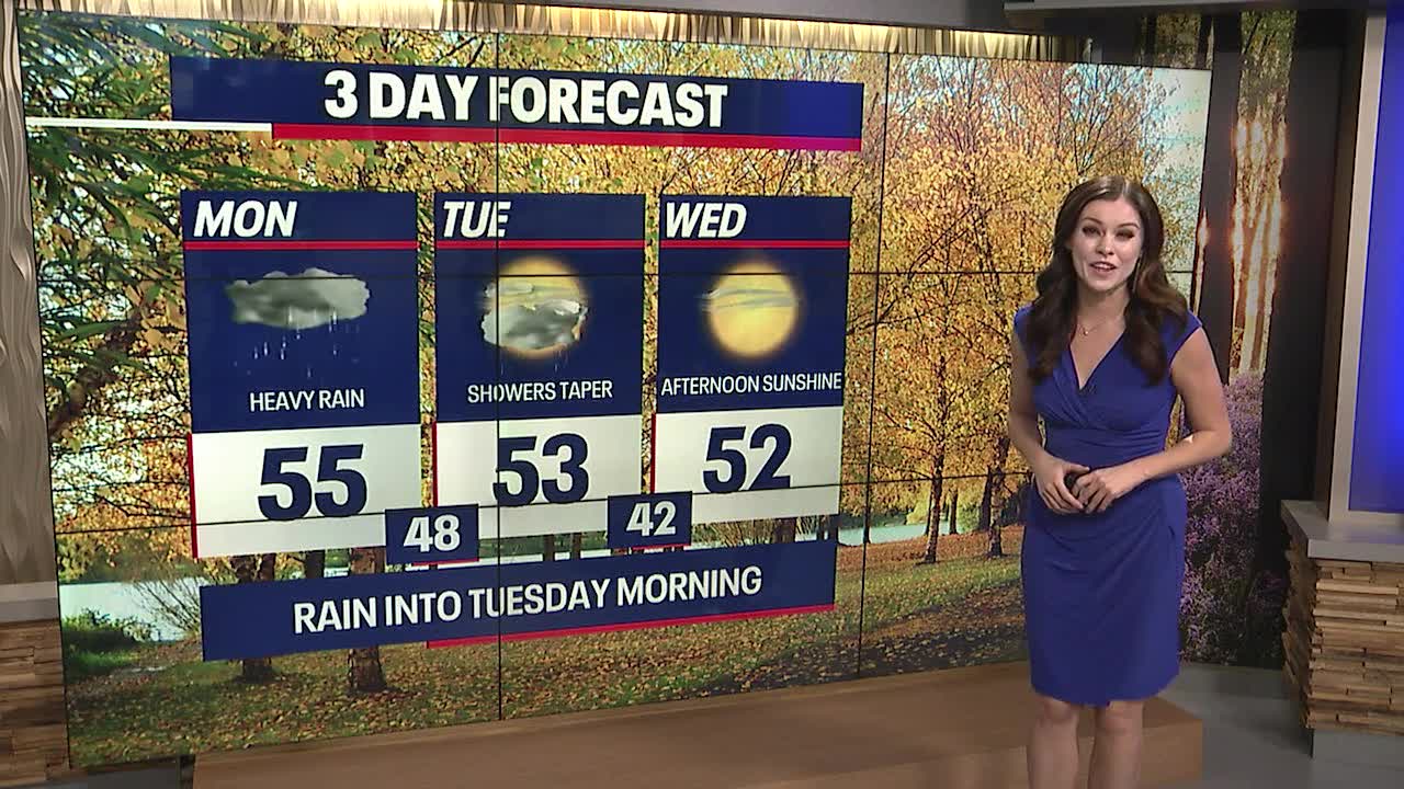 Another round of rain expected Monday