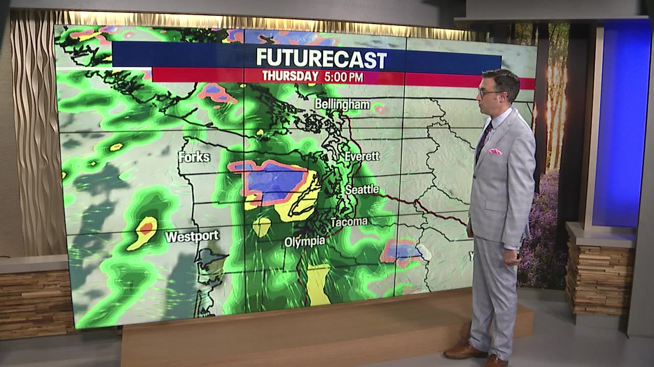 Seattle weather: Rain returns followed by gusty winds this weekend