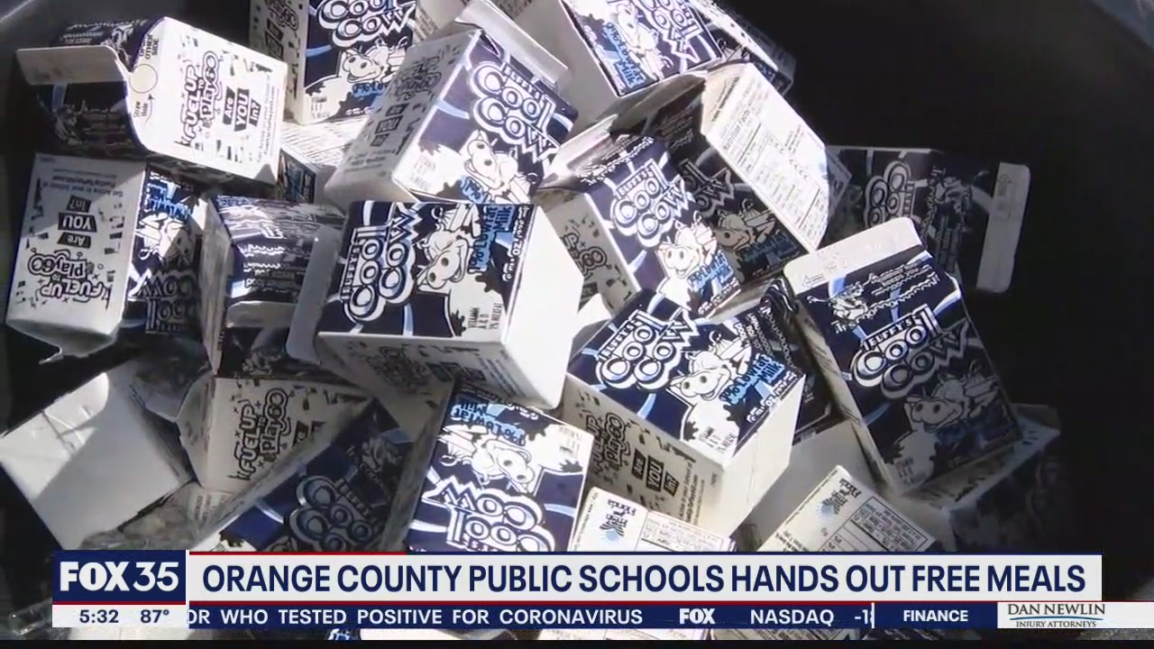 Orange County Public Schools handing out free meals