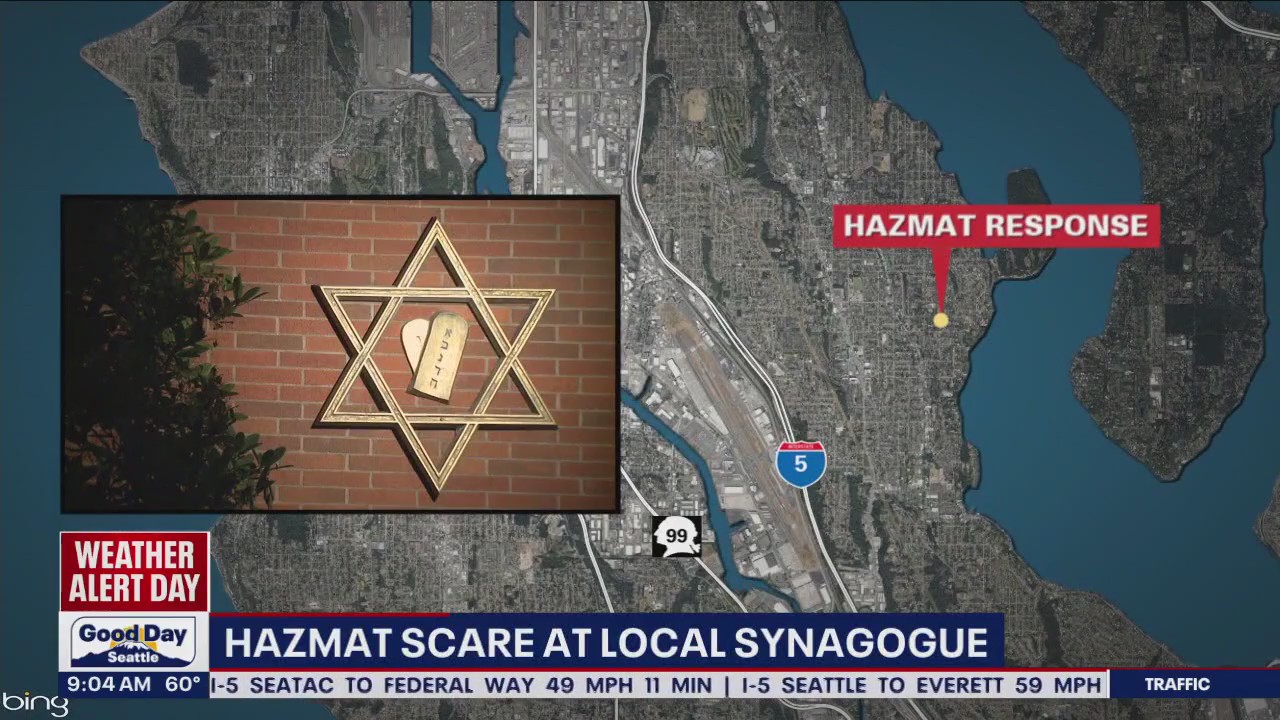 Hazmat scare at Seattle synagogue