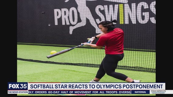 Softball star reacts to Olympics postponement