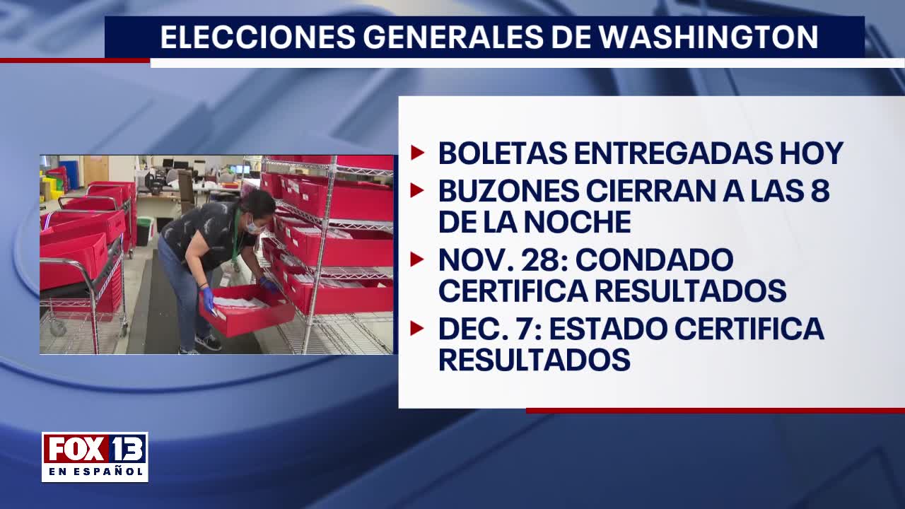 ?ltimas noticias con el noticiero FOX 13 Seattle: Martes, 7 de Noviembre