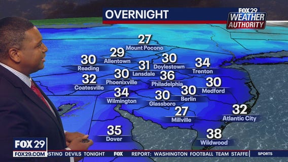 Weather Authority: 11 p.m. Tuesday forecast