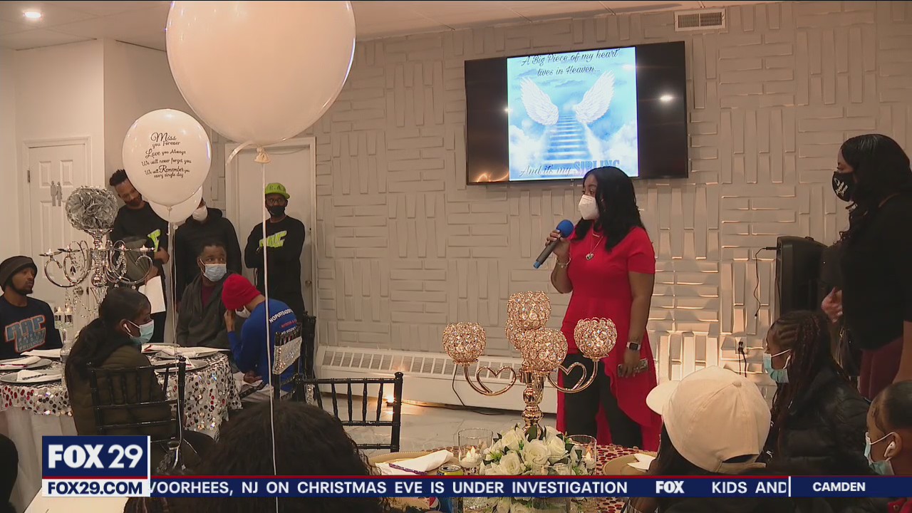 Parents of gun violence victim hold Christmas dinner for siblings who have lost loved ones to violence