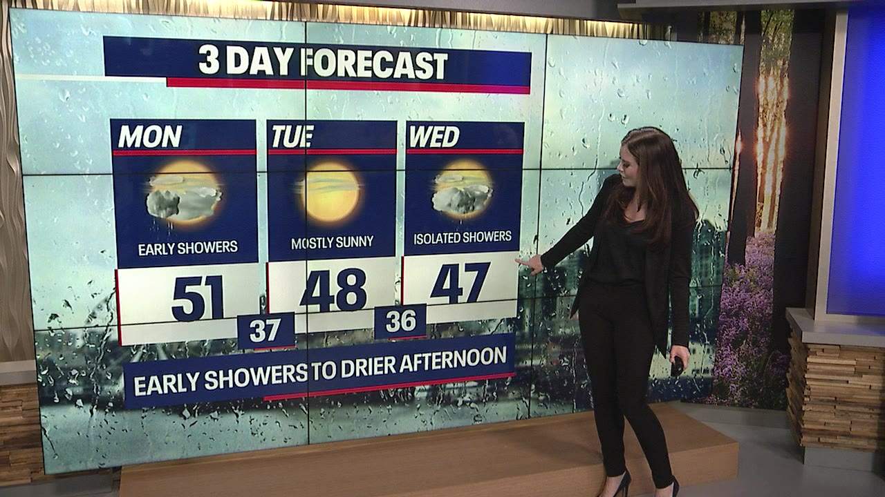 Seattle weather: Enjoy breaks from the rain this week