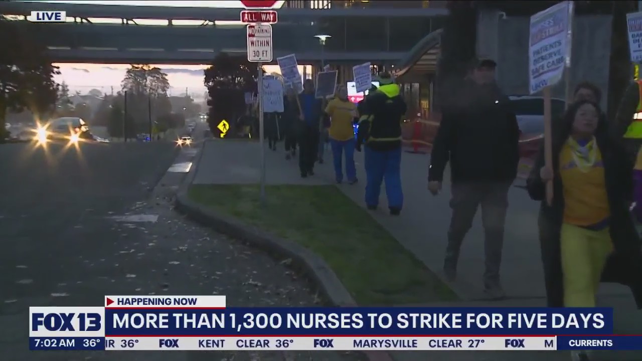 More than 1,300 nurses to strike