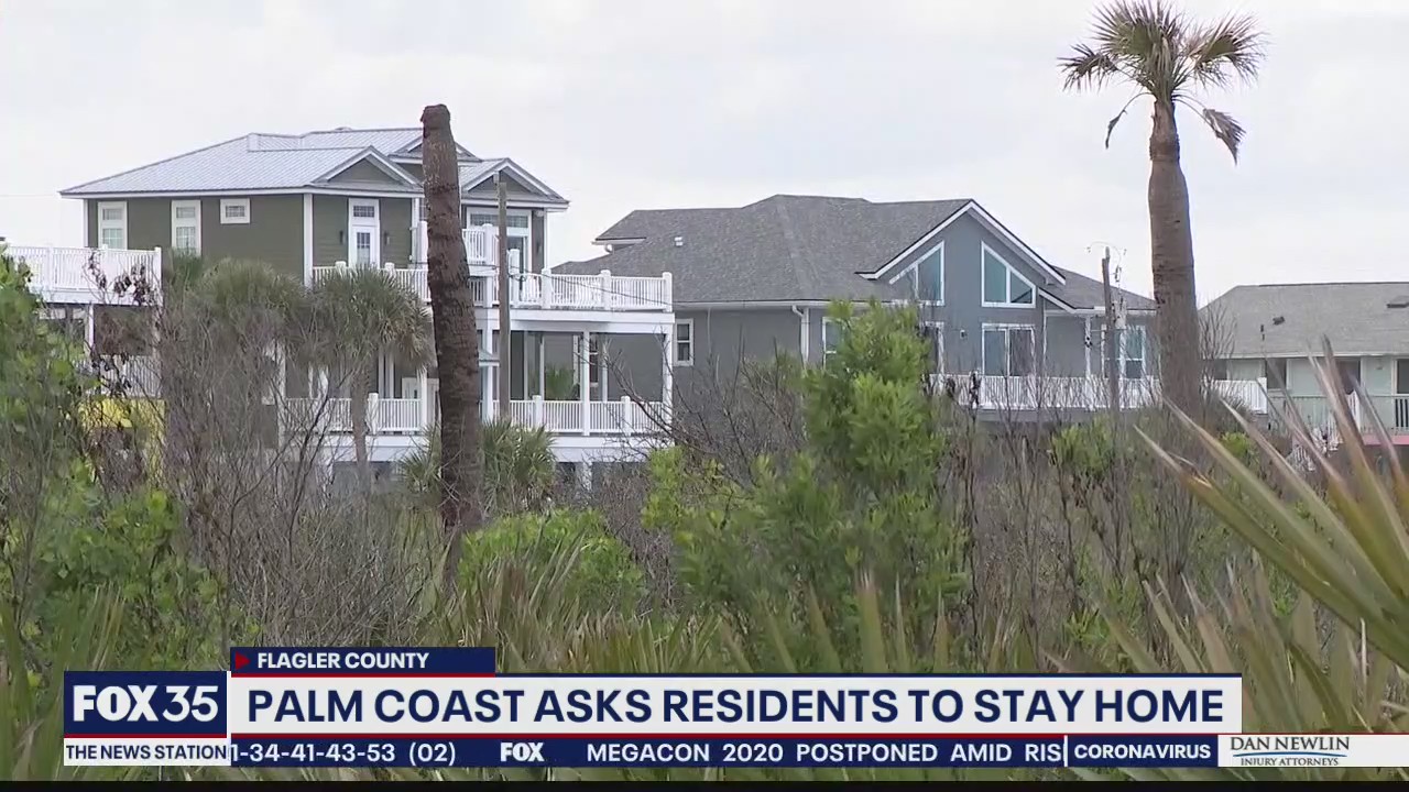 Palm Coast asks residents to stay home