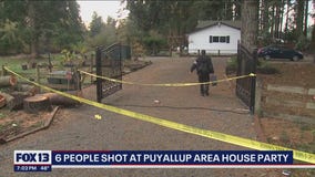 6 people shot at Pierce County house party