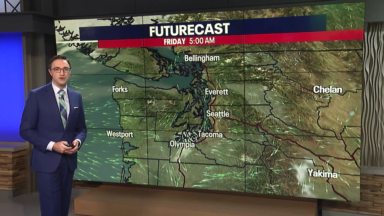 Friday morning we could see areas of frost, patchy fog