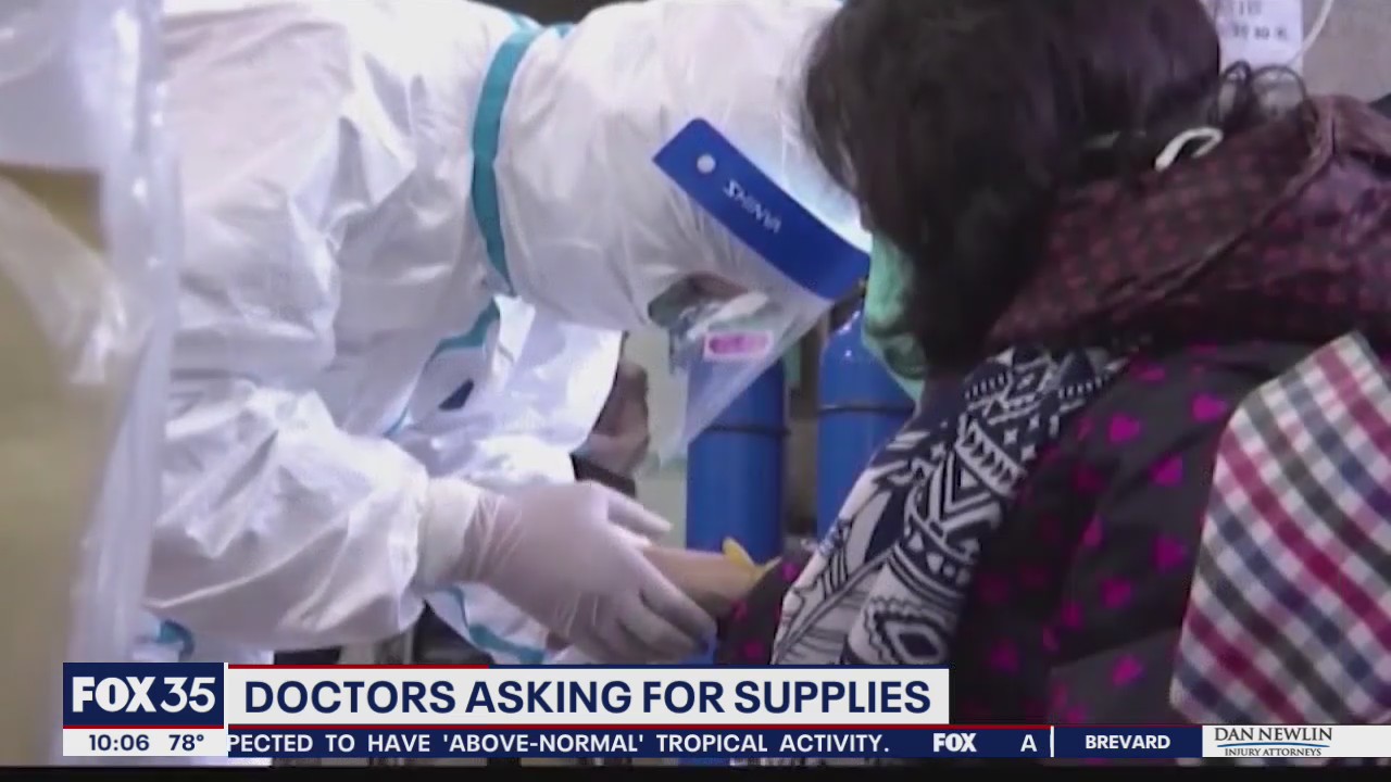 Central Florida doctor calls on community to help with PPE