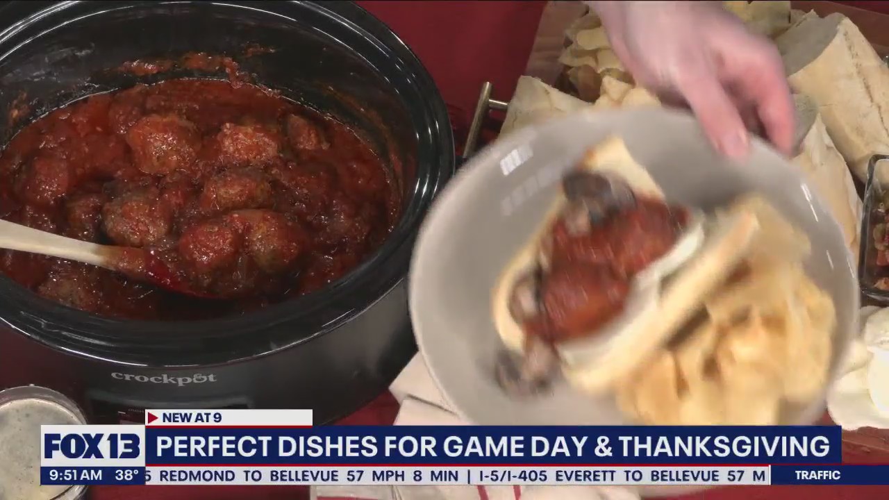 Perfect dishes for game day and Thanksgiving