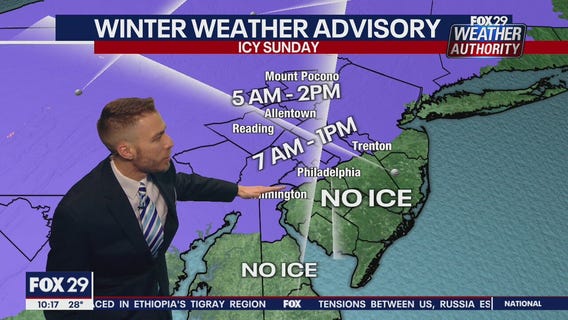 Weather Authority: 10 p.m. Saturday forecast
