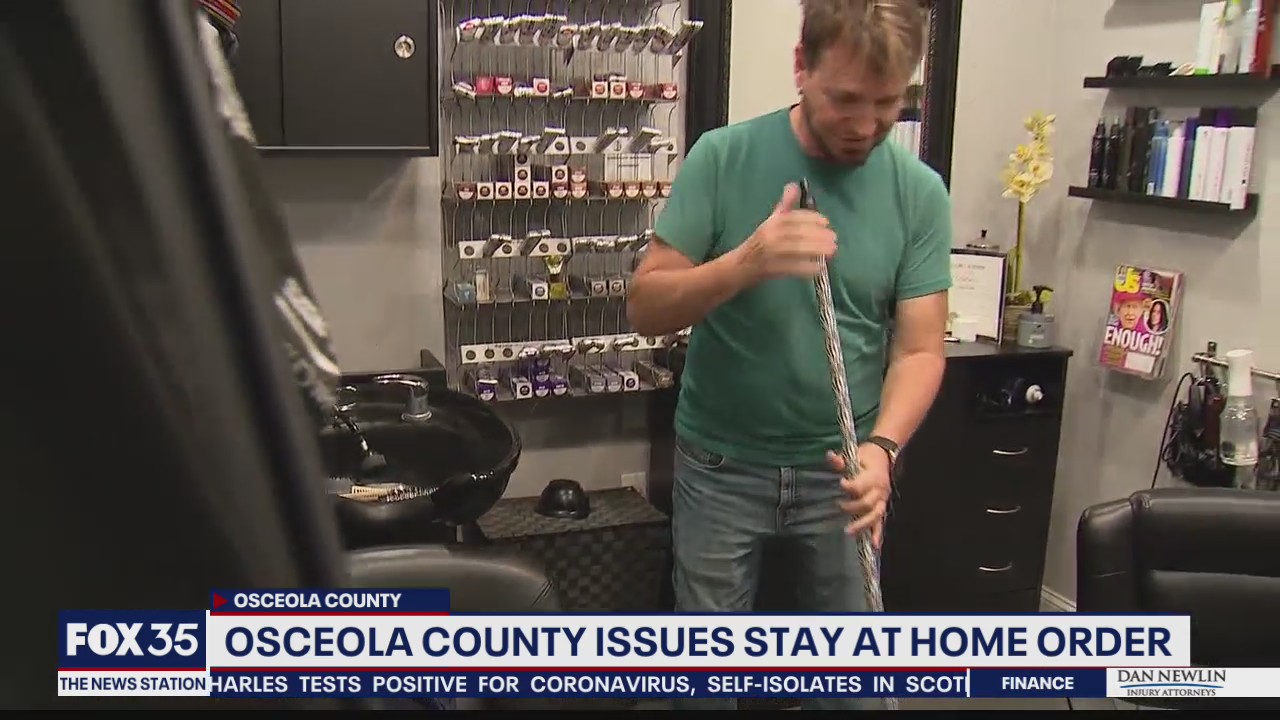 Osceola County issues stay at home order