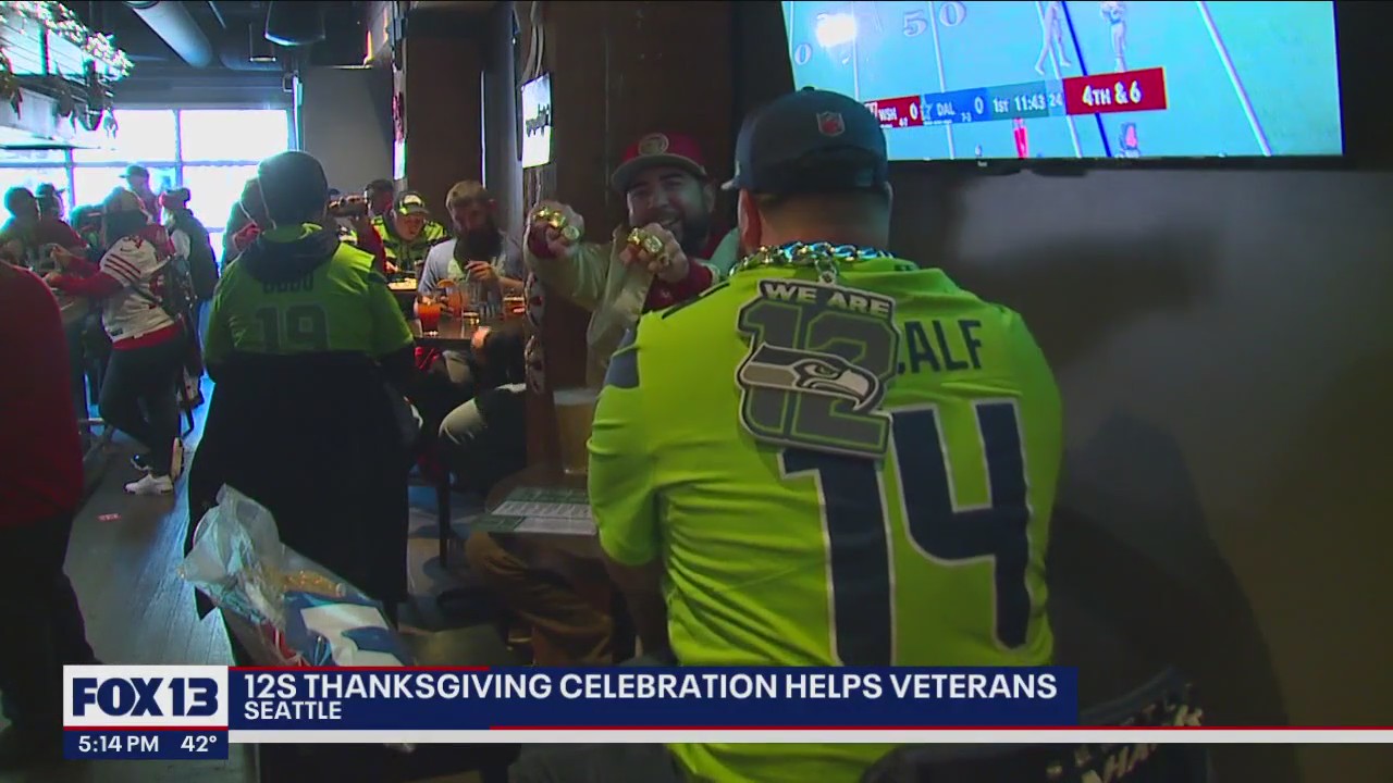 12s Thanksgiving celebration helps veterans