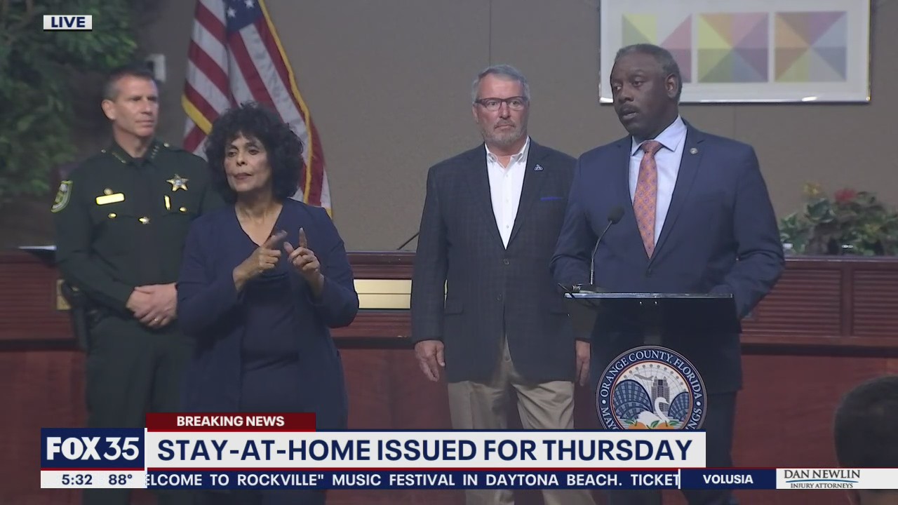Orange County issues stay-at-home order