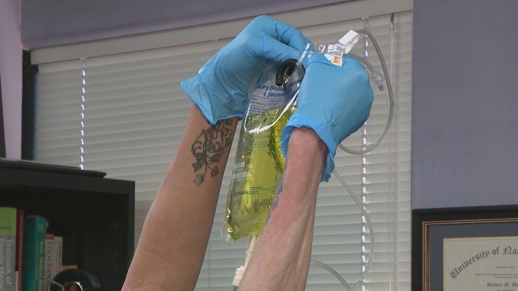 IV treatments helping COVID-19 patients battle the virus with vitamins and nutrients