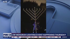 University of Washington menorah lighting event happening Thursday