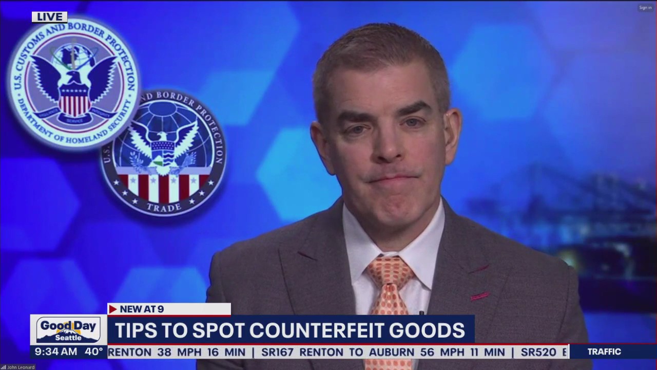 Keep an eye out for fake goods