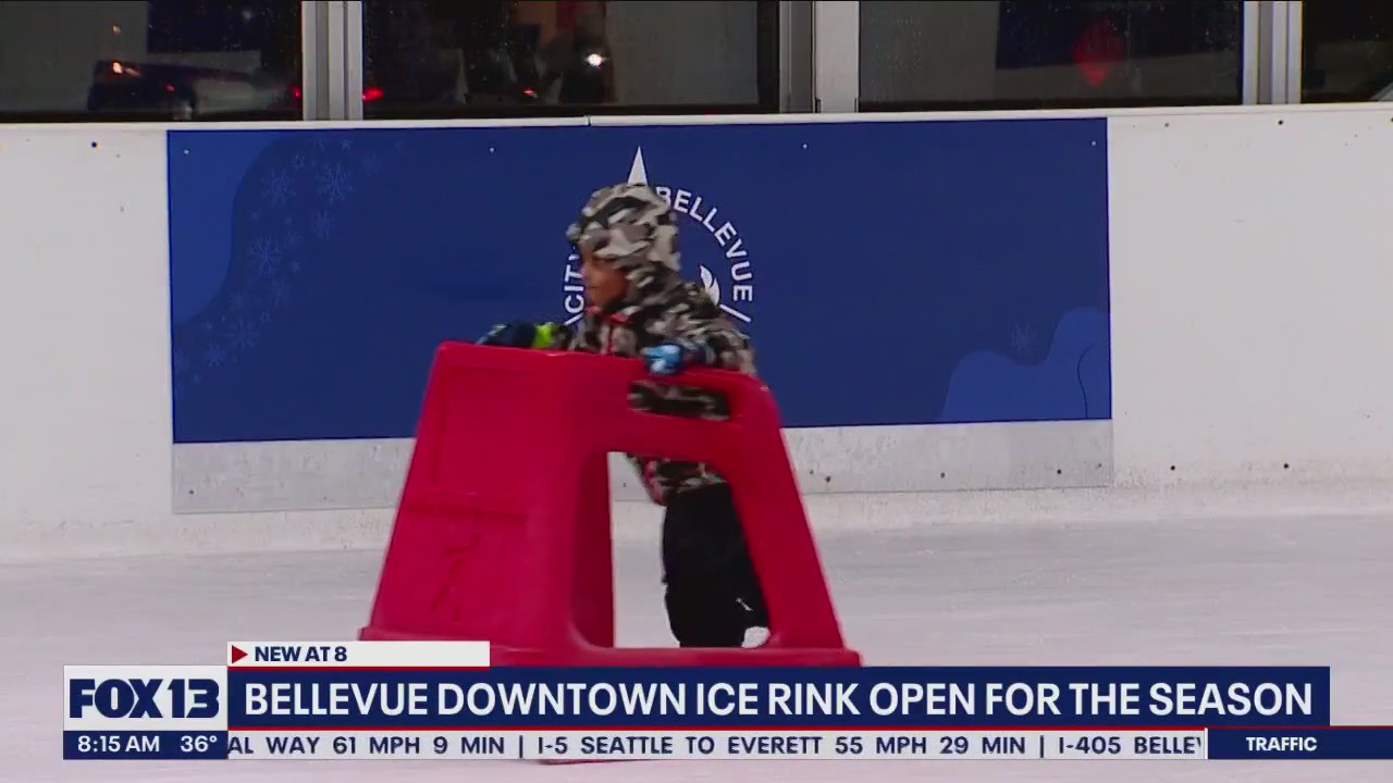Bellevue ice rink now open