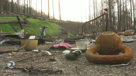 Fire scavengers arrested