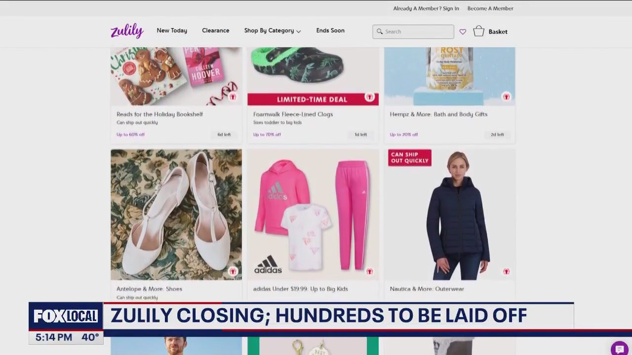 Zulily closing; hundreds to be laid off