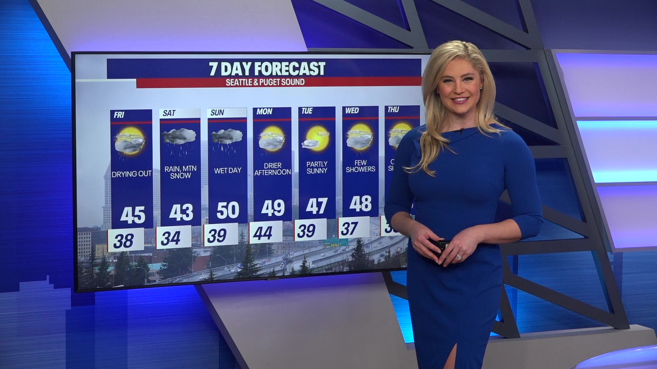 Lowland rain and mountain snow continues tonight