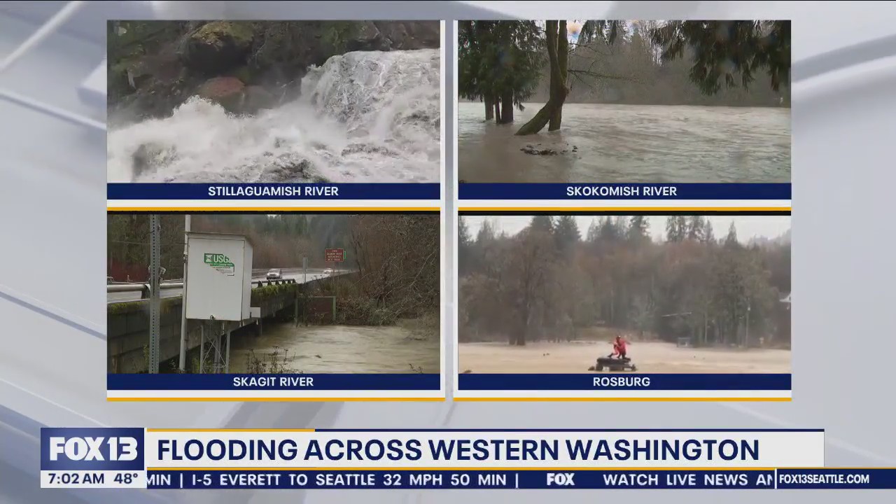 Flooding across Western Washington | FOX 13 Seattle