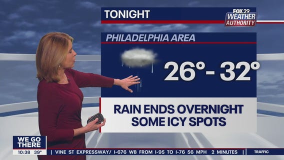 Weather Authority: 10 p.m. Monday forecast