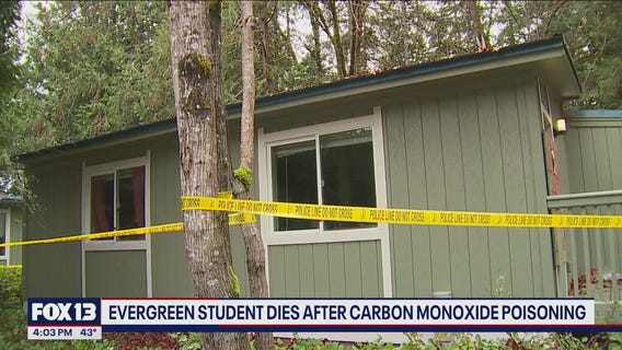 Evergreen student dies from suspected carbon monoxide poisoning