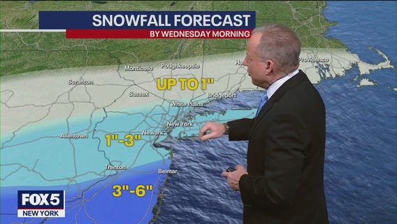 NYC snow forecast: Timeline, how many inches to expect