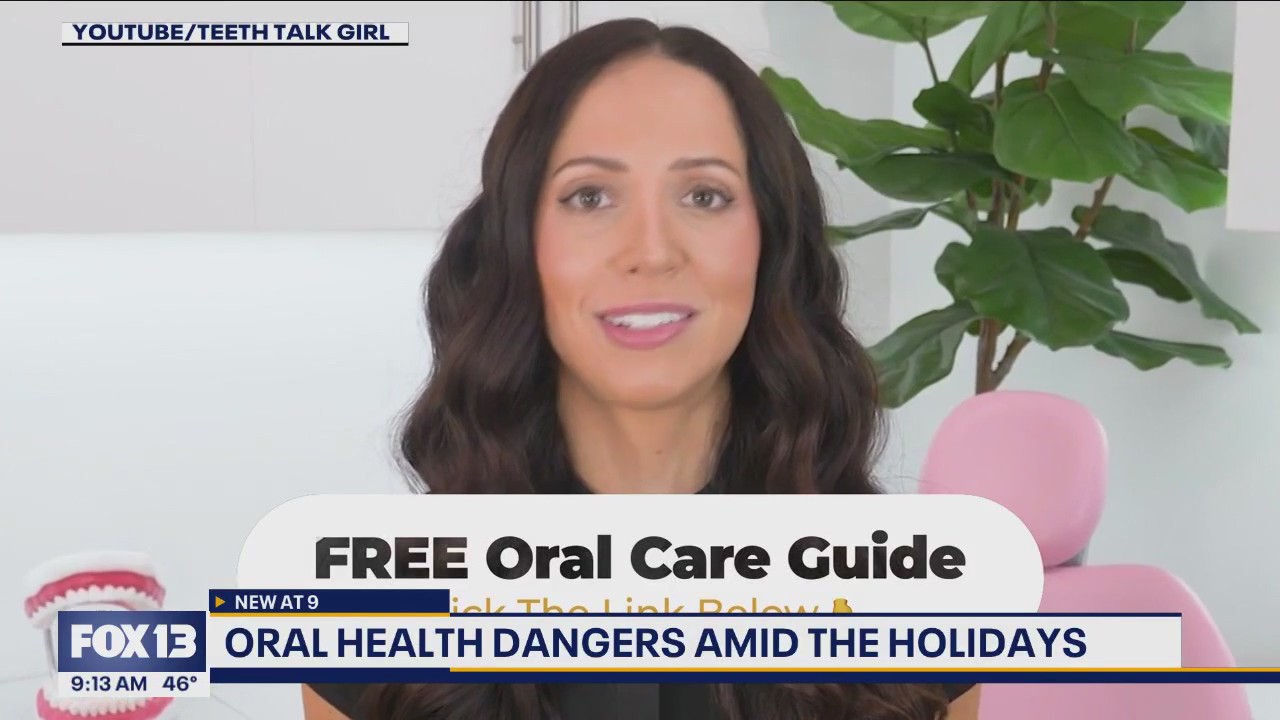 Oral health dangers amid the holidays