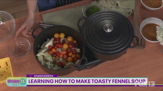 Emerald Eats: Making toasty fennel soup with The Soup Lady