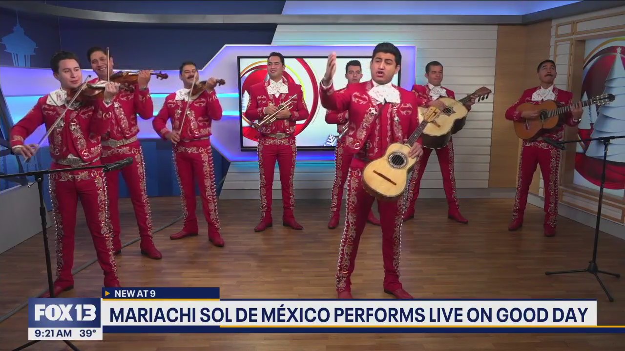 Mariachi Sol de Mexico performs live on Good Day
