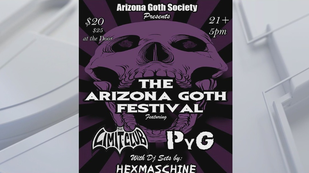 1st ever Arizona Goth Festival set to take place in Mesa