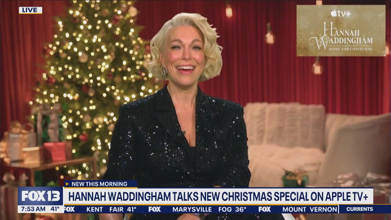 Hannah Waddingham talks new Christmas special on Apple TV+
