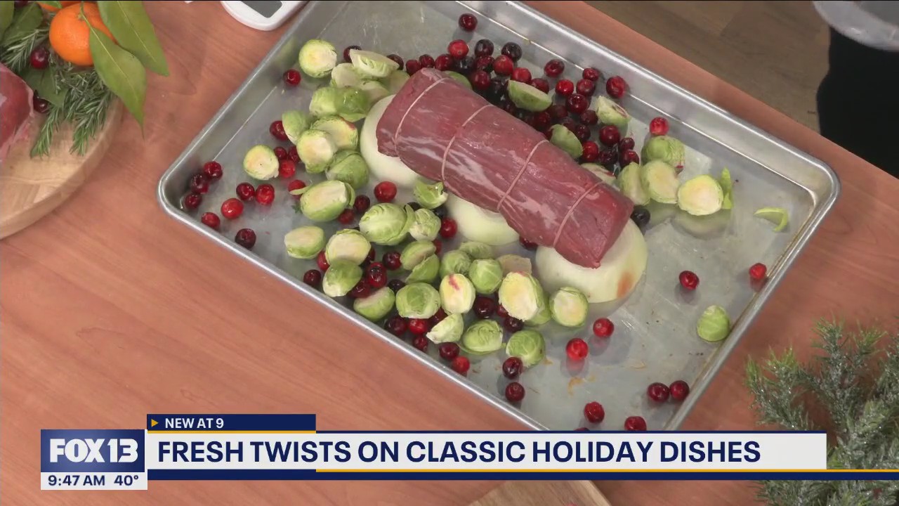 Fresh twists on classic holiday dishes